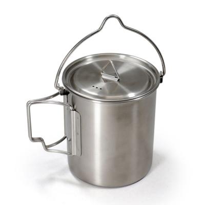 Stainless Steel Camping Pot 0,75 L