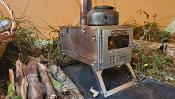 FASTFOLD S2WT Titanium Wood Stove