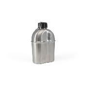 Stainless Steel Canteen - Gourde + Quart en inox