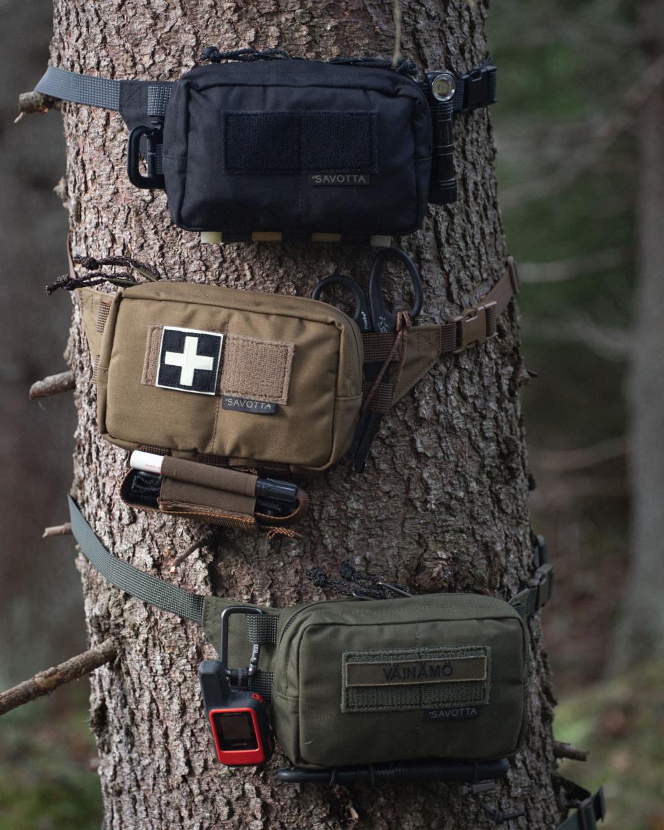 Sac lombaire Kukkaro Hip Pack - Noir