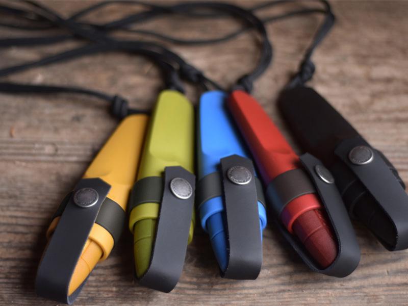 Couteau Eldris Neck Knife kit - Vert